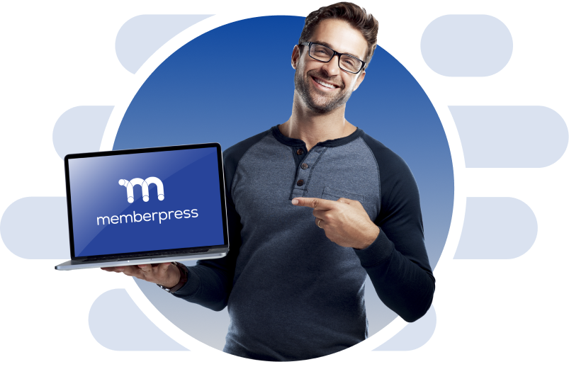 Guy holding computer
