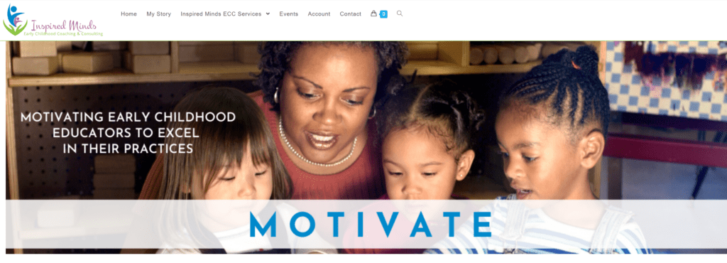 Inspired Minds website