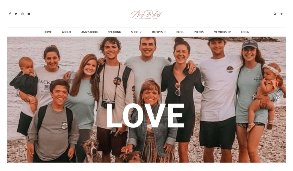 Amy Roloff Homepage
