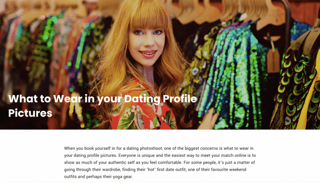 Dating advice blog