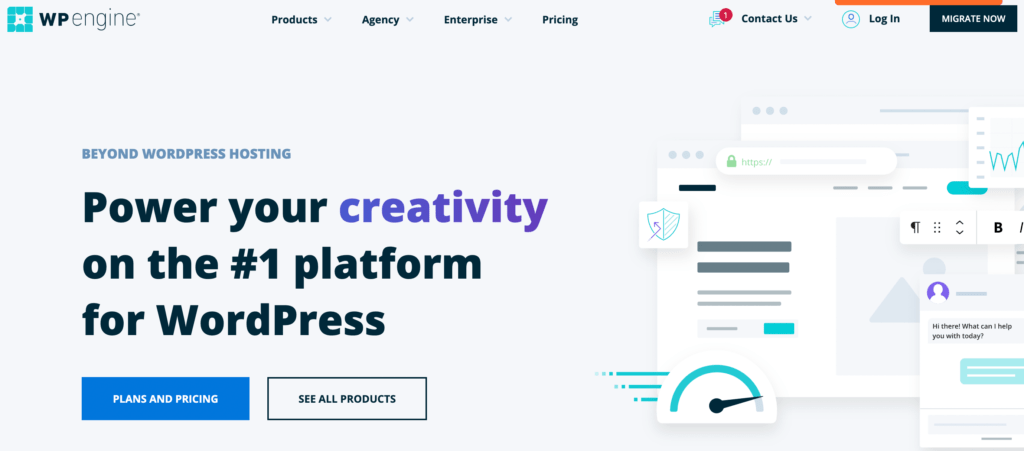 WP Engine WordPress hosting