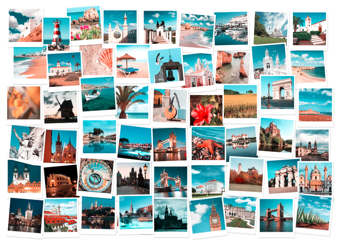Collection of stock photos