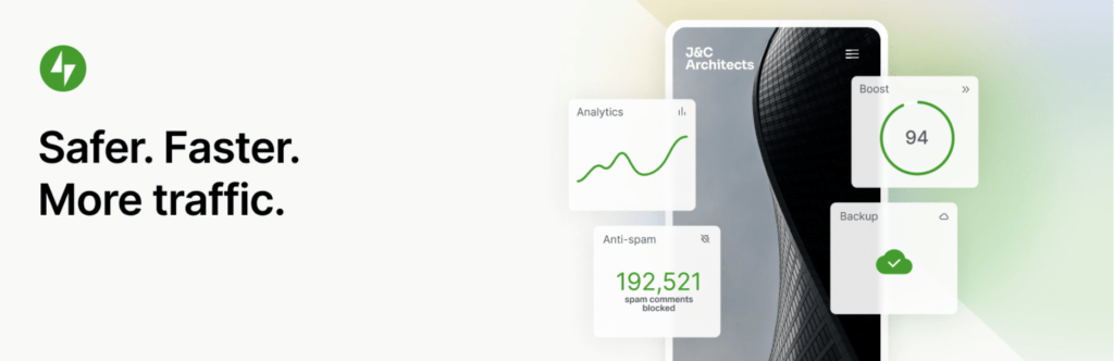 The Jetpack plugin is one of the best plugins to get started with