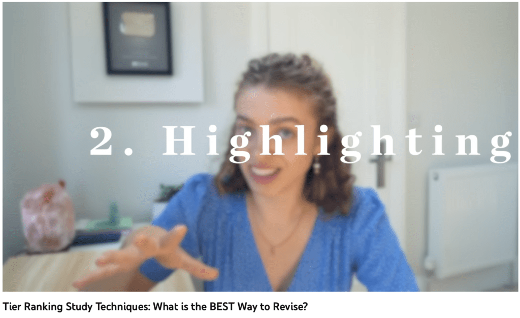 An example of a study video as a passive income idea