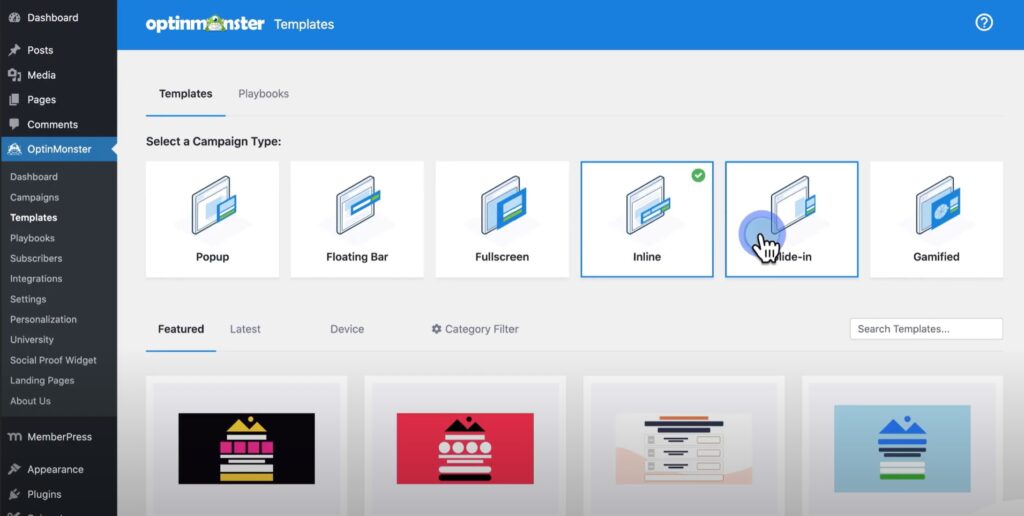 OptinMonster Templates