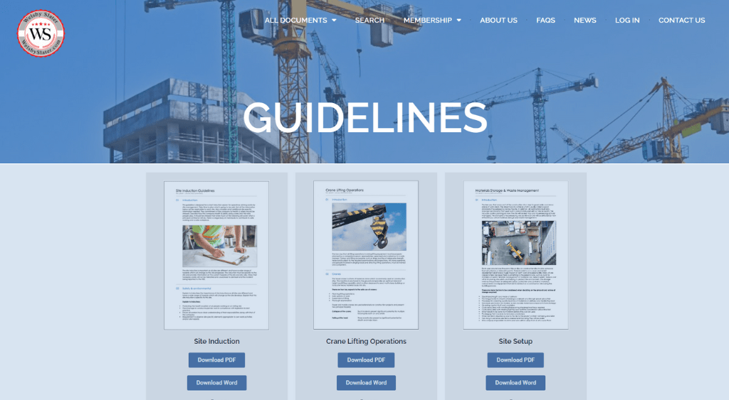 Welsby Slater Guidelines