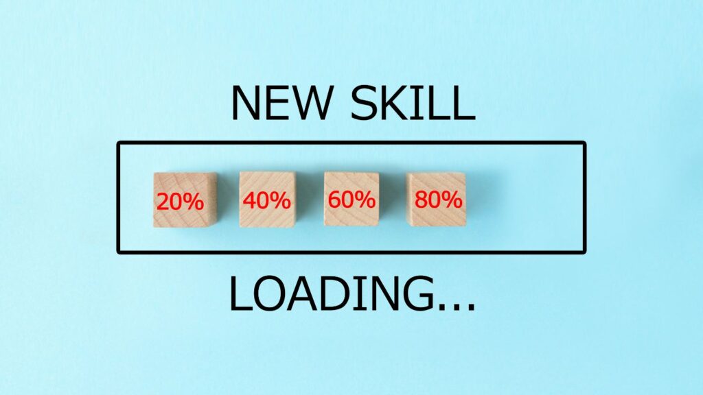 Acquisition of new skill images