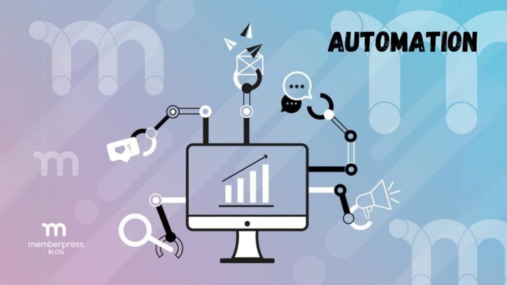 MemberPress CoachKit automation illustration