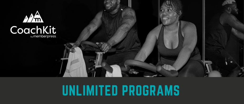CoachKit by MemberPress unlimited programs