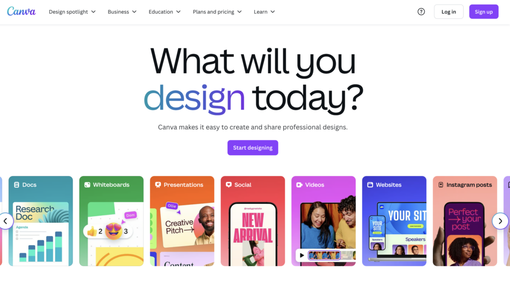Canva, a tool for design (blog writing tips)